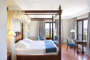 Parador de Alcañiz - Vue de la chambre