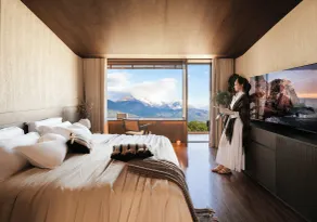 Qingshanyue Panorama Design Resort - Vista do quarto