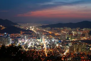 Lotte Hotel Busan - Vue de la chambre