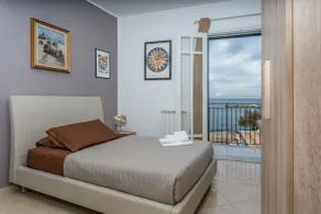 B&B Una Terrazza sul Golfo di Sferracavallo - Værelse