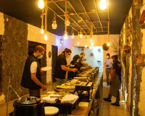 Sama Jabal Shams Resort - Restaurant