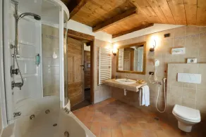La Madonnina Del Gran Paradiso Wellness Hotel - Badeværelse