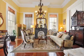 Ashton's Bed and Breakfast - Coin salon dans le hall