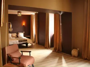 Hôtel Du Cèdre Benevent-l'Abbaye - Chambre