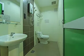 Hotel O M Three Hotel - Bathroom