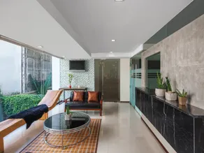 Silom Lofts - Coin salon dans le hall