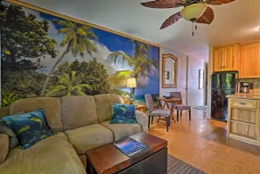 NY! Kailua Studio m / Pool Access & Garden Views! - Interiør