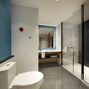 Holiday Inn Express Linyi North New District by IHG - Badeværelse
