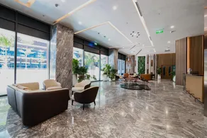 Lumiere Riverside - Raymond Holm - Luxurious 5-star apartment - Rezeption