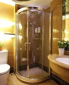 Barton International Residence Guangzhou巴顿复式公寓北京路步行街店 - Baño