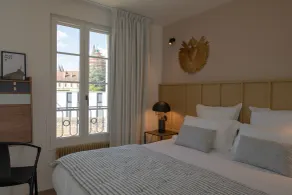 Hôtel Le Prieuré - Vue de la chambre