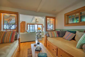 Lake Champlain Cottage w/ Private Deck & Fire Pit! - Interior