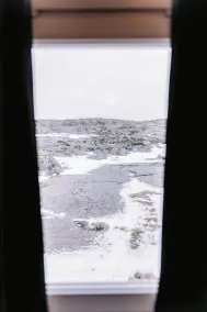 Hlid Hostel - Utsikt fra rommet