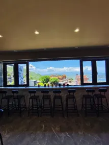 Mountain inn Jiufen - Lobby sitting area