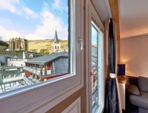 Rhein Hotel Bacharach und Stübers Restaurant - Utsikt från rummet