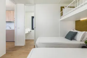 Arena Stupice Camping Homes - Ausblick vom Zimmer