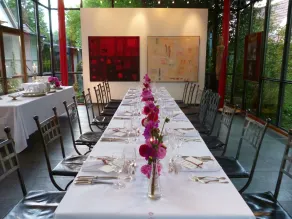 Am Eichholz Galerie & Art-Hotel - Restaurante
