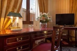 Residenza Paolo VI - Vue de la chambre