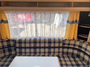 Hobby De Luxe Caravan - Living room