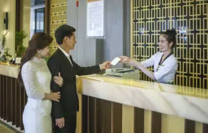 Muong Thanh Luxury Nhat Le Hotel - Reception