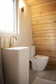 Bains de forêt - Lodge Cosy & Spa - Salle de bain