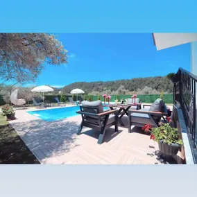Villa Erce Elegant Family Villa with Pool Akyaka - Pool