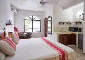 Maison Tulum - Vue de la chambre