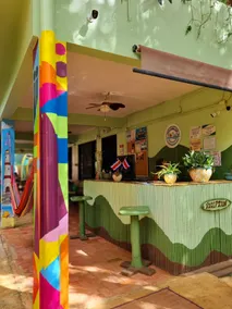 Casa Pura Vida Surf Hostel - Tamarindo Costa Rica - Reception
