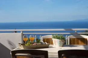 Exanthia Villas - Ausblick vom Zimmer
