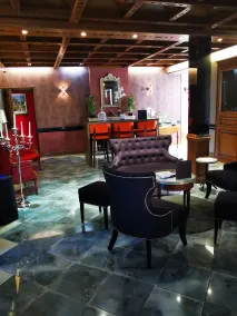 Hotel Eden - Sitteområde i lobbyen