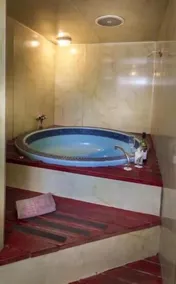 Malones Spa Motel - Bathroom