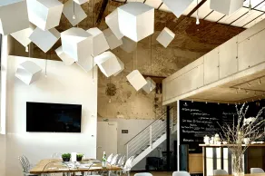 havelblau Ferienlofts - Stilvoll wohnen unmittelbar an der Havel - zentral - Küche - WLAN - Wallbox - Kajaks und Fahrräder vor Ort - Reception