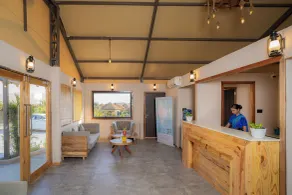 The Fern Seaside Luxurious Tent Resort Diu - Rezeption