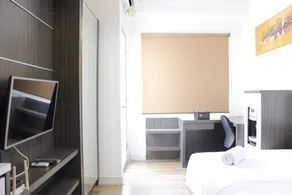 Chic Studio Apartment at Harvard Jatinangor By Travelio - Værelse
