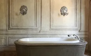 Château De Bagnols - Salle de bain