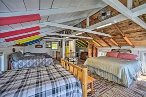 BBQ Ready: Lakeside Milford Home w/ Paddleboat - Interior