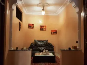 Zaitouna Appartement Moderne Calme - Salle de séjour