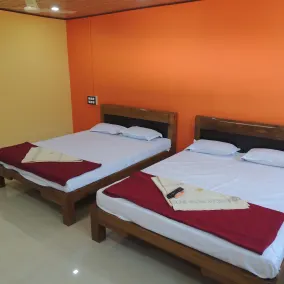 Mysa - Dandeli Lodge - Ausblick vom Zimmer