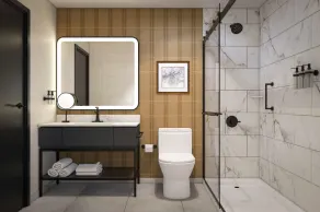 Hampton Inn & Suites Birmingham-Downtown-Tutwiler - Salle de bain