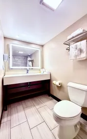 Days Inn by Wyndham Los Angeles LAX South Bay Beach City LA - Salle de bain