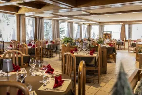 Hôtel Alpina - Swiss Ski & Bike Lodge Grimentz - Restaurant