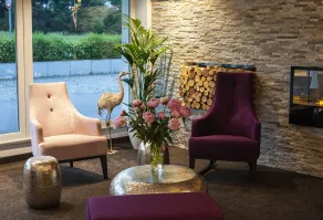 Business Class Hotel Ebersberg - Lounge i lobbyen