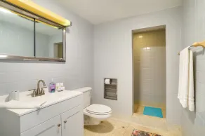 Riverfront Elkhart Rental: Deck & Ping Pong Table! - Bathroom