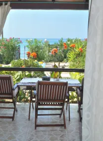 Maison de vacances en front de mer \"eftichia\" - Chambre