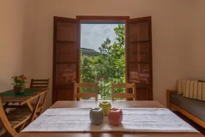 Apartamentos en l'Avella - In-room dining