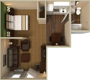 Extended Stay America Suites - Washington, DC - Fairfax - Fair Oaks - Quarto
