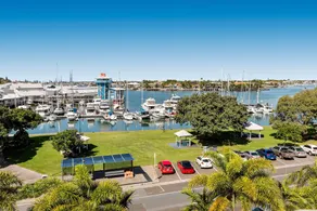 Sailport Mooloolaba Apartments - Ausblick vom Zimmer