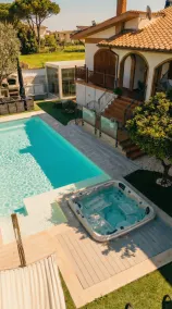 HeySuite Villa - Luxury House Fiumicino - navetta FCO su richiesta - Pool