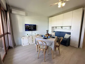 Lovely Studio With Terrace in Lignano - Zona de estar