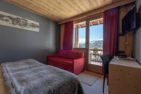 Chalet-Hôtel Les Rhodos - Chambre